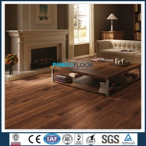 
OAK COLOR REAL WOOD FEELING V-GROOVE TYPE LAMINATE FLOATING FLOORING 8MM 