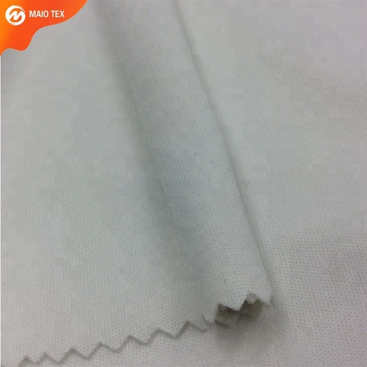 
circular knitting pes polyester knitted wicking interlock fabric for interlining 