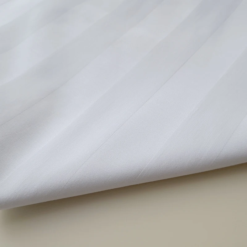 50 полиэстер, 50 хлопчатобумажная ткань, 3 см, полосатая, отбеленная, 240t, 260t, гостиничная простыня, полиэстер, хлопчатобумажная ткань