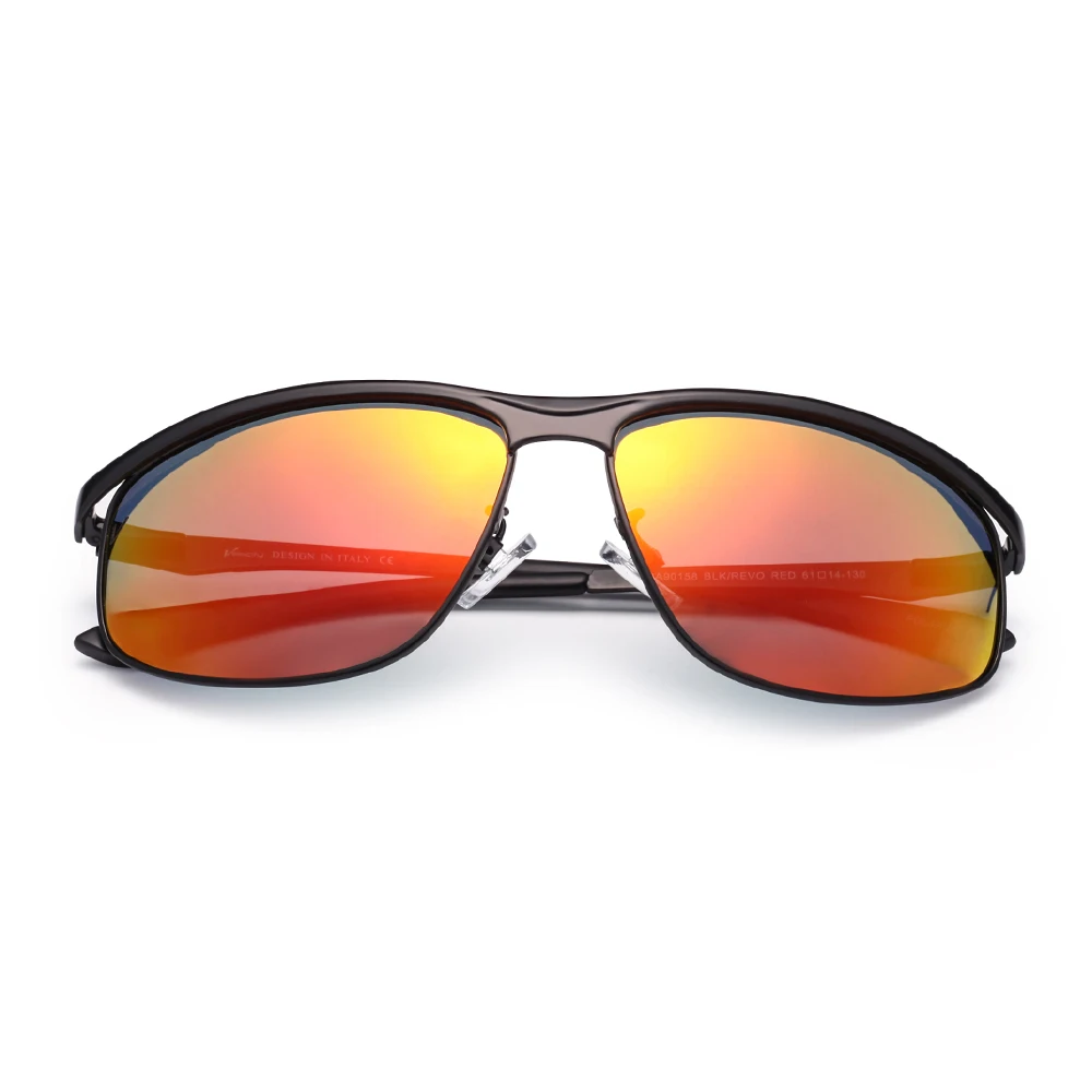 16618 Professional unbreakable cycling metal polarized sunglasses sports men