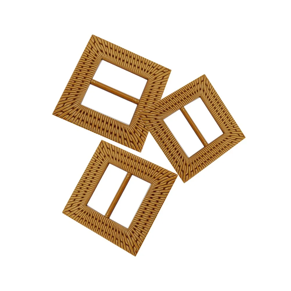 2024 Wholesale Bags Belt Buckles Factory Direct Selling Wood Belt Buckles New Design Buckle Beautiful Shape for Coat Belt