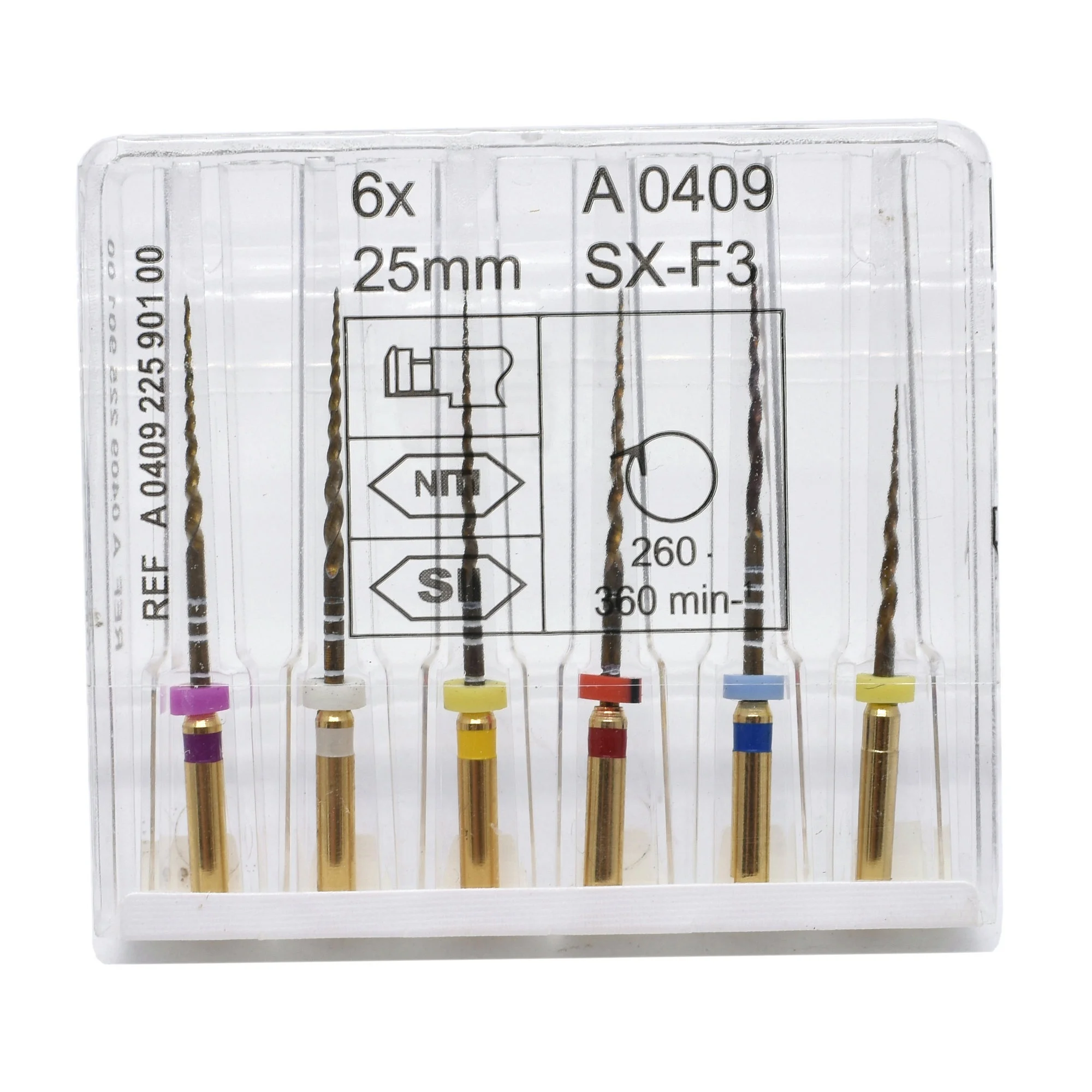 
dental tool super files rotary gold engine files heat activation dental instrument for dentist 