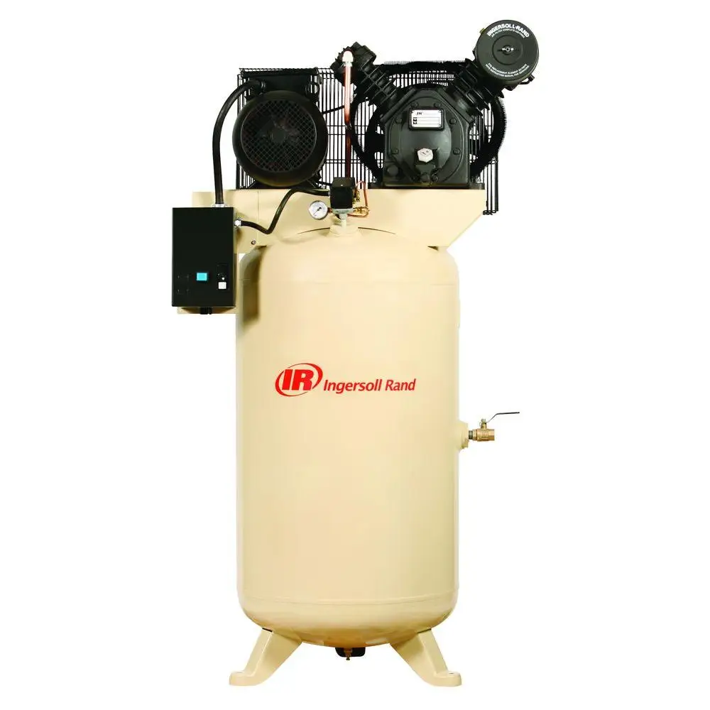 Ingersoll Rand 2475N5 двухступенчатый поршневой воздушный компрессор с электроприводом 5hp 80 галлонов вертикальное значение Премиум