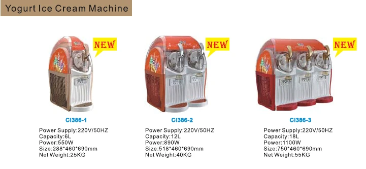 Good quality Hot Sale MYX-3 Large capacity slush machine iced supermarket liqour making machine