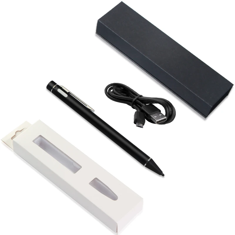HIDAKA 2 mm Stylus Digital Pens, Metal Stylus Pen for Touch Screen Devices iPhone iPad Android Smartphones & Tablets