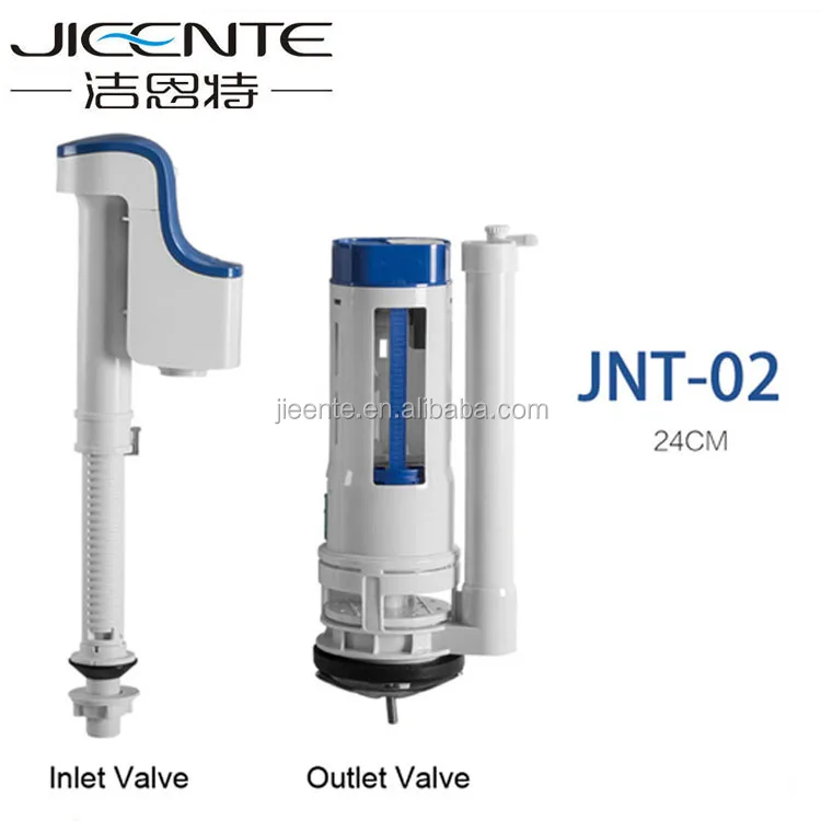 
JNT-02 Bathroom Plastic Water Valve Accessories for Tank of Toilet 