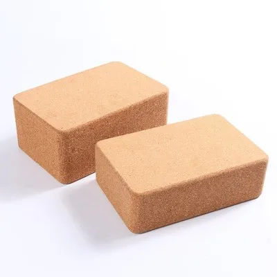 Recycled High Density Custom Eco Natural Cork yoga block