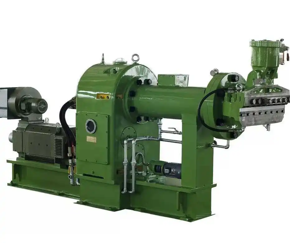 
single screw extruder rubber hose profile extruding machine 