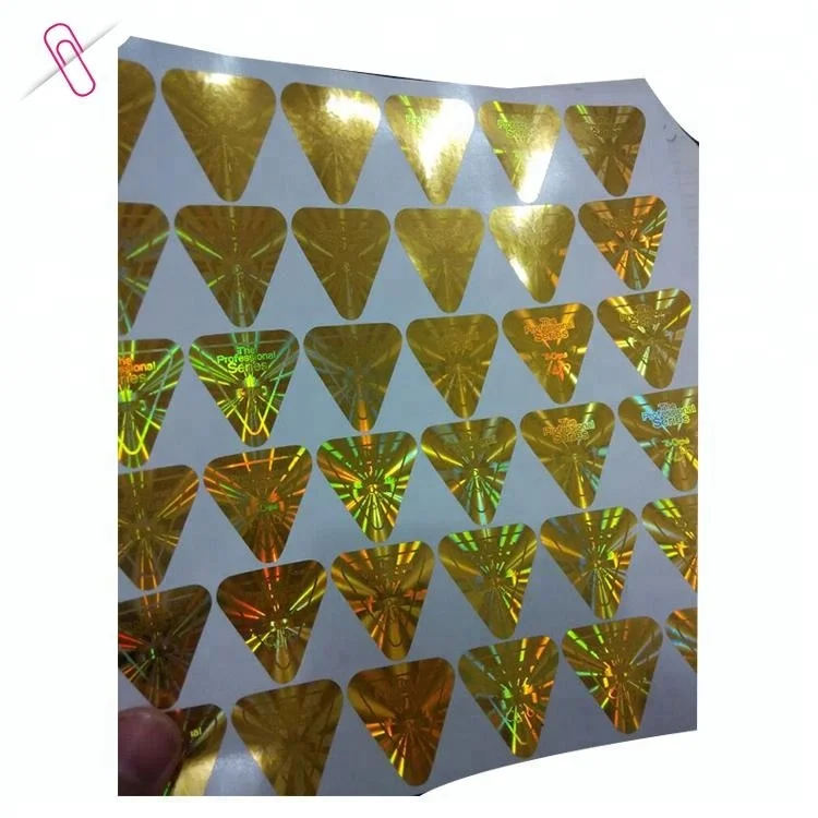 
3D security transparent hologram sticker,hologram clear label 