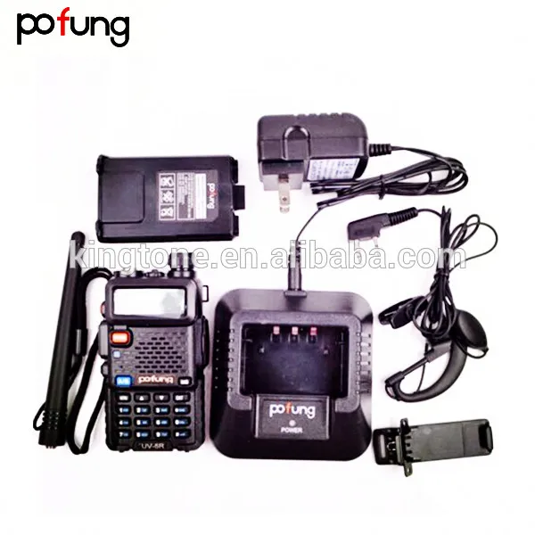 Ce fcc утвержденный двухдиапазонный увч/укв uv-5r pofung двухстороннее радио