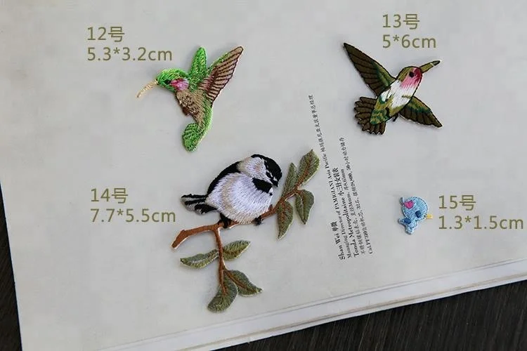 On Lace Diy Sewing Clothes Accessories Applique Patches Iron Birds Embroidery Embroidered Custom Size Nigeria Lace Fabric 3D