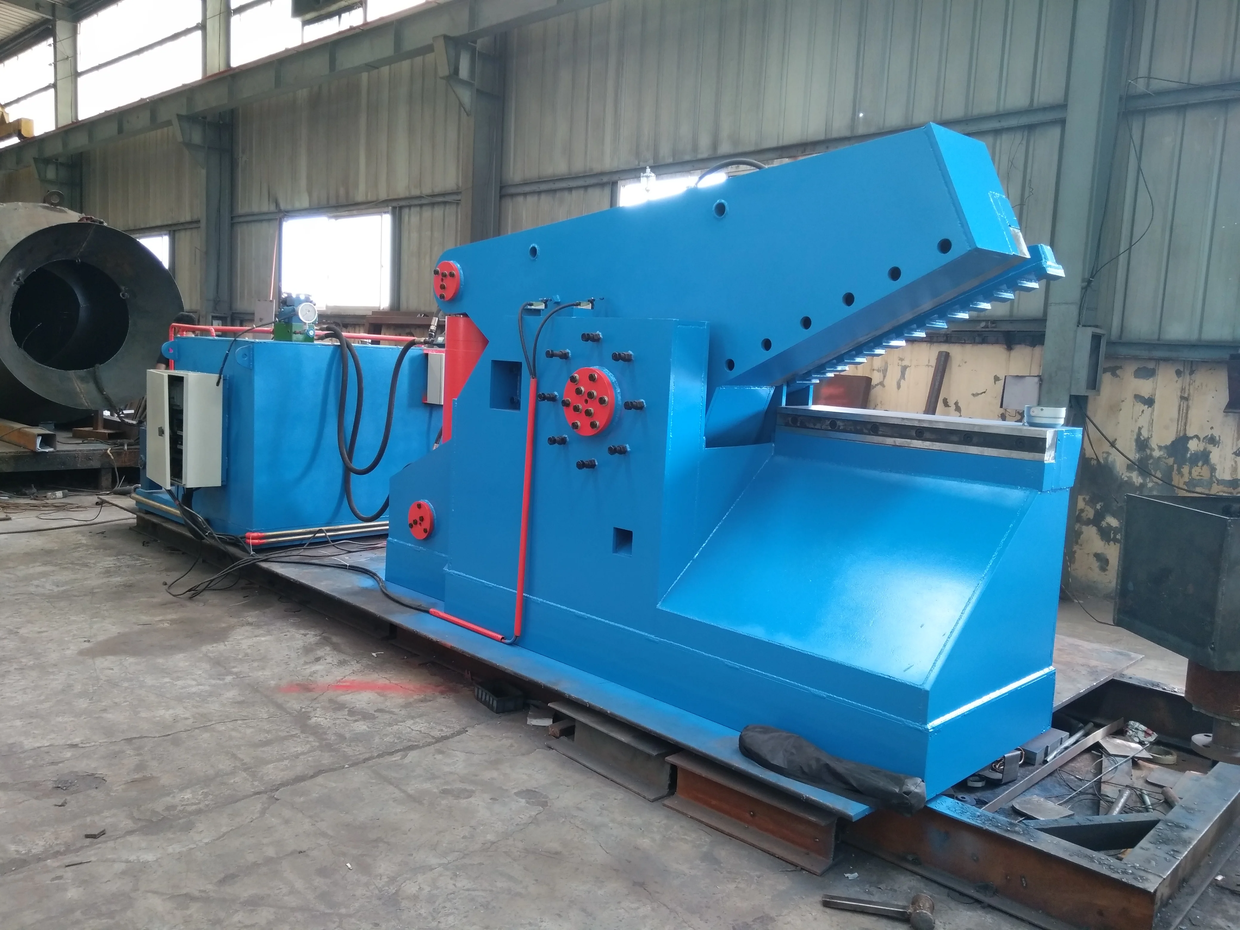 Hydraulic Metal Shear Machine / Alligator Scrap Metal Iron Shearing Machine