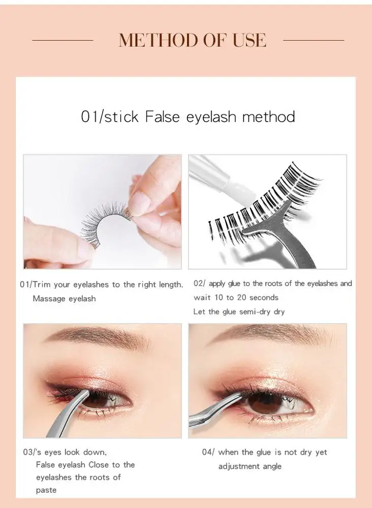 MACFEE профессиональный макияж с принтом «большие глаза», Длительное Действие, водонепрорицаемый, натуральный крепления двойного века гелевый Клей крем