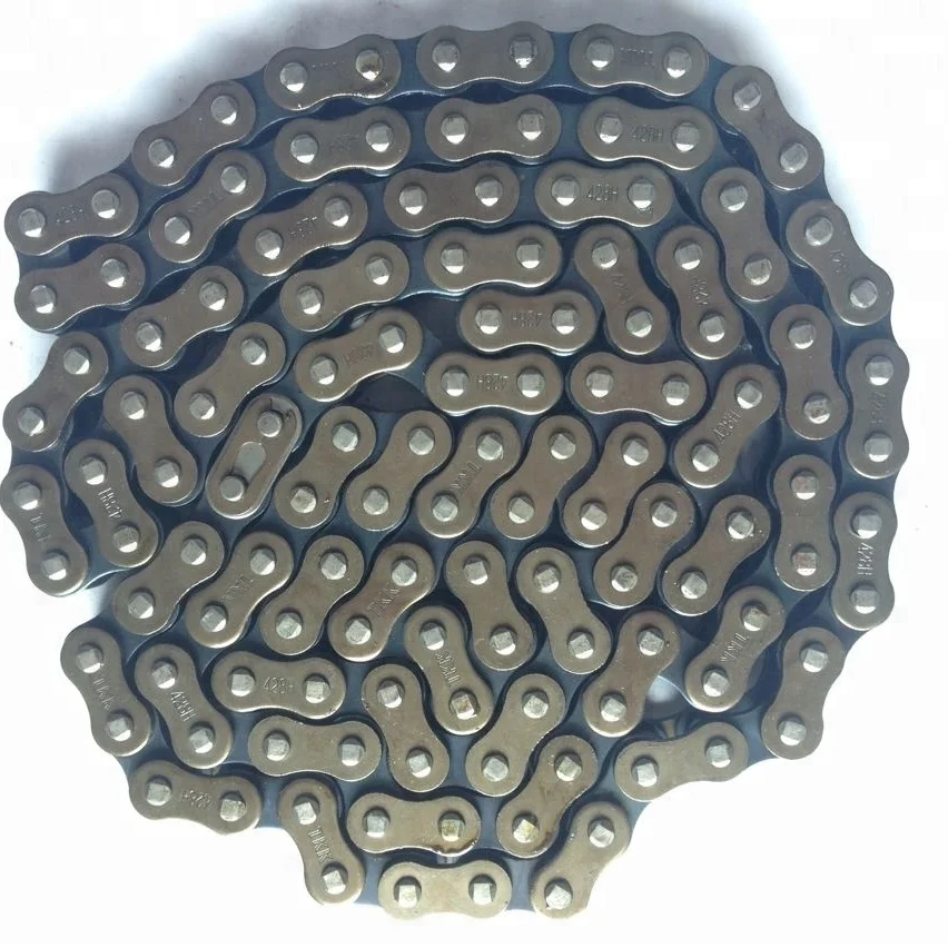 Gold copper- plated chain 428H for motorcycle,motorcycle spare parts