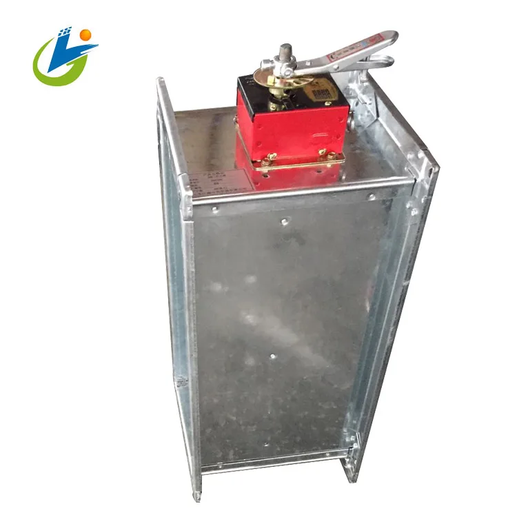 Fire Damper and Smoke exhaust and fume damper In stainless steel  or galvanized steel for ventilation system
