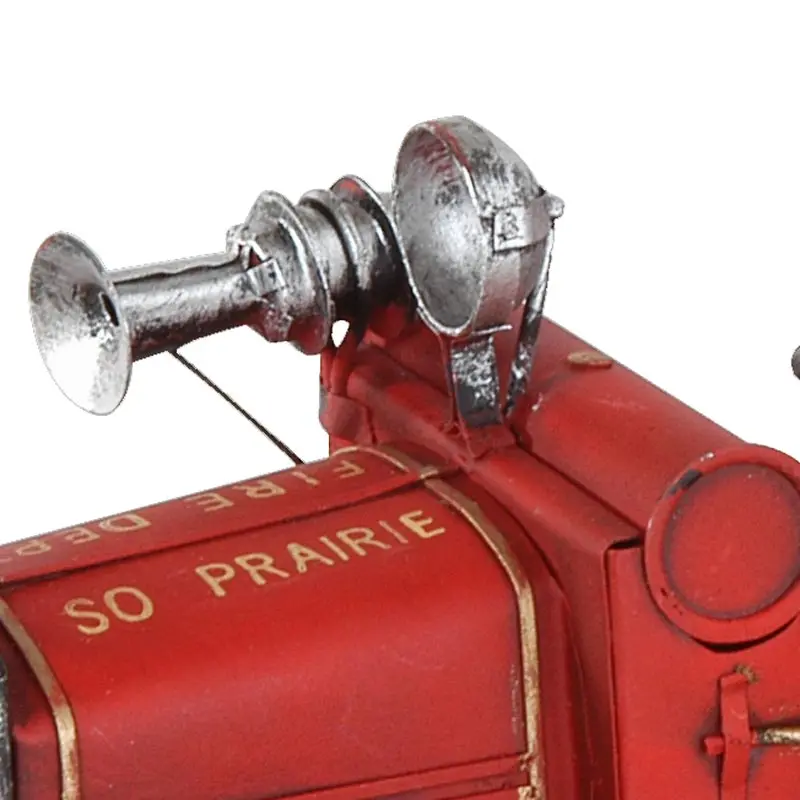 Antique Style Metal Model Fire engine Model