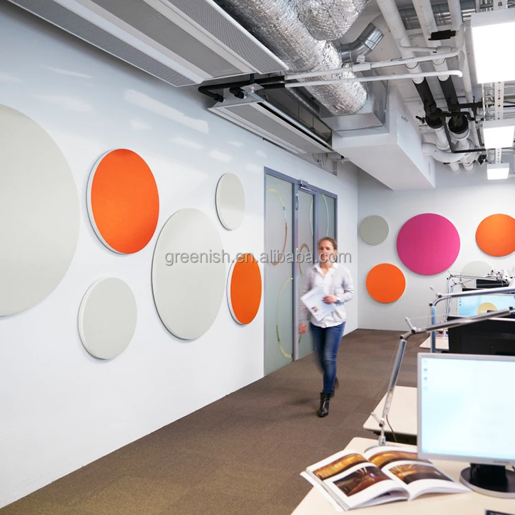 Fire Retardant And 100% PET Sound Absorption Wall Panel