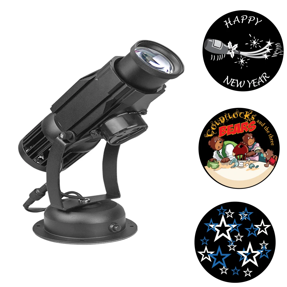 35w 50w 80w rotating led logo gobo projector light for shop