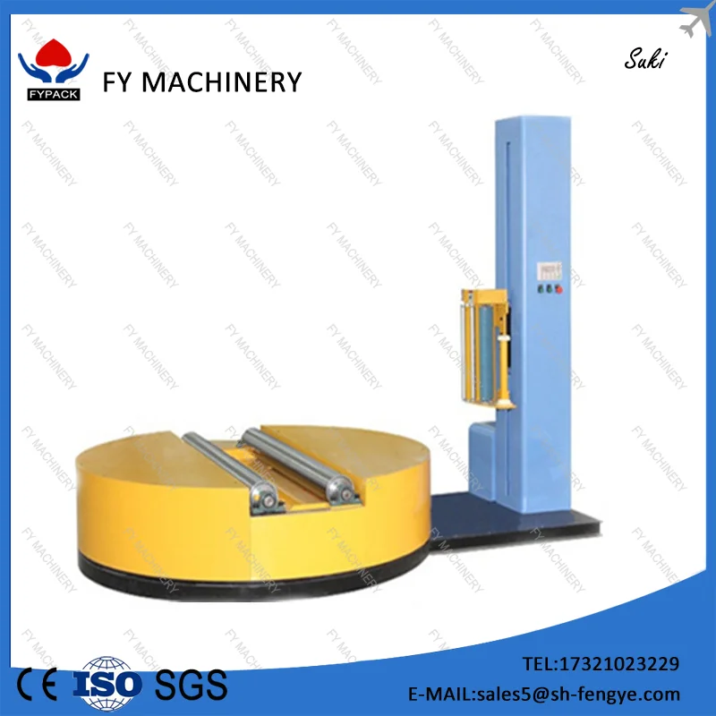 pallet stretch wrapping machine,pallet wrapper packing machine for airport luggage