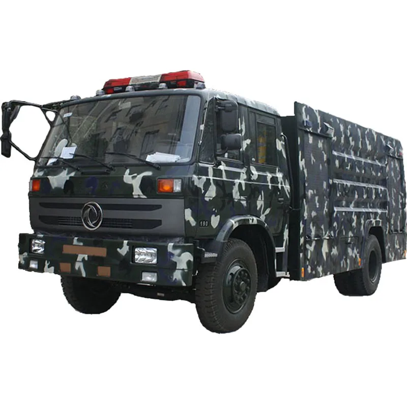 
New popular military colour and use fire fighting truck 