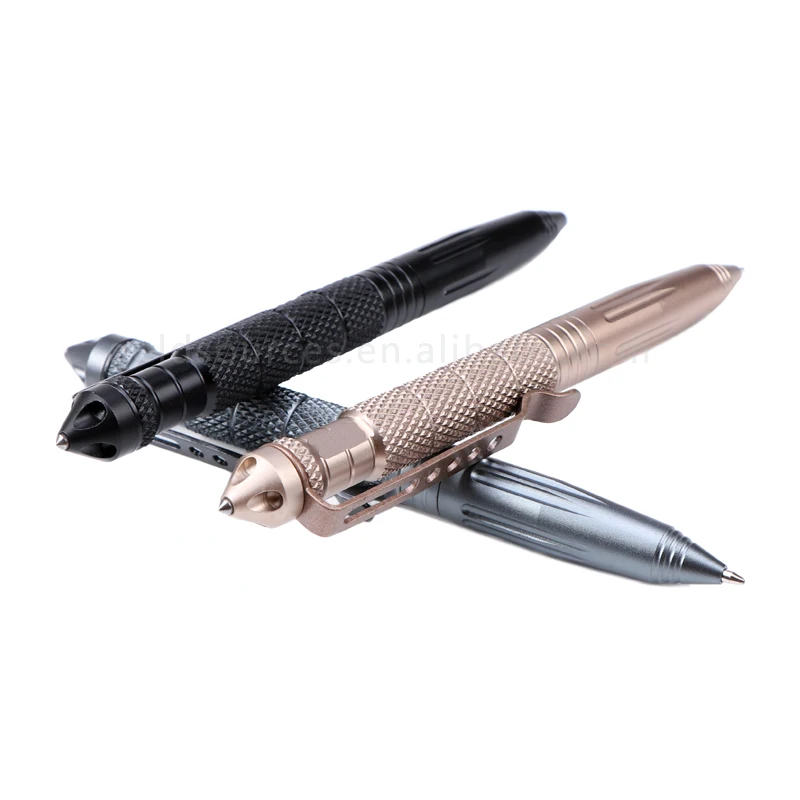 
High hardness tungsten steel tactical pen glass breaker women self defense pen 