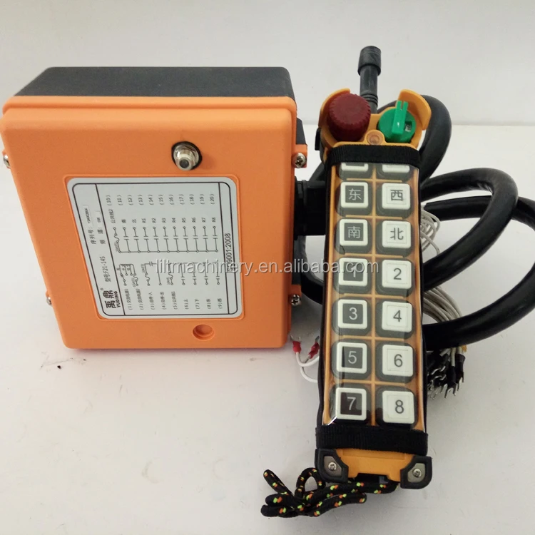 Safety Good quality Telecontrol F21-14S single speed hoist crane lift industrial wireless remote control