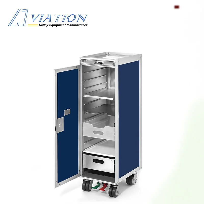 Reliable quality aircraft galley equipment for sale service trolley
