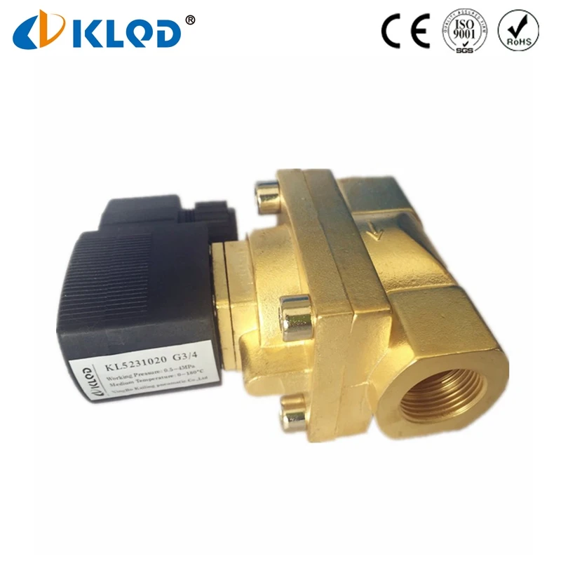 50 Бар Высокого Давления KL523 Серии G Резьба Газовый Электромагнитный Клапан Управления