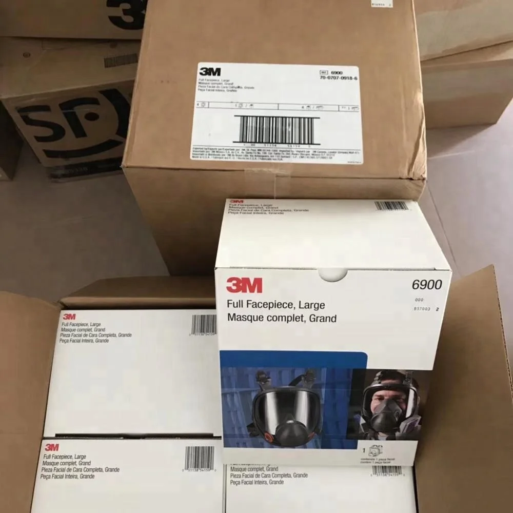 Genuine 3M 6900 gas Mask, Large