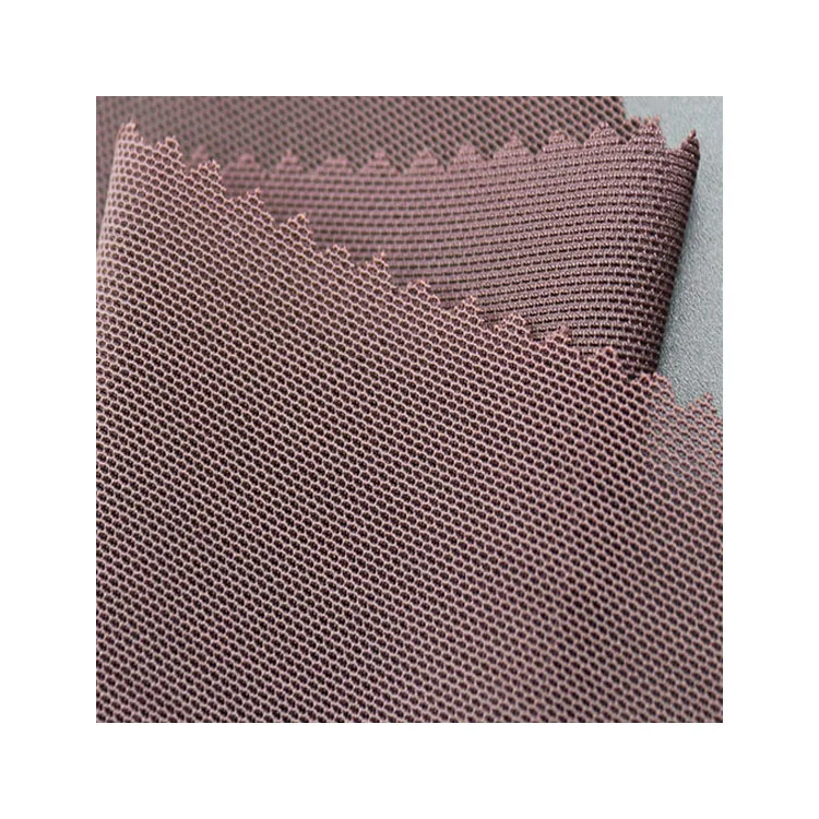 Nylon Elastic Anti Slip Mesh 85% Nylon 15% Spandex Underwear Fabric