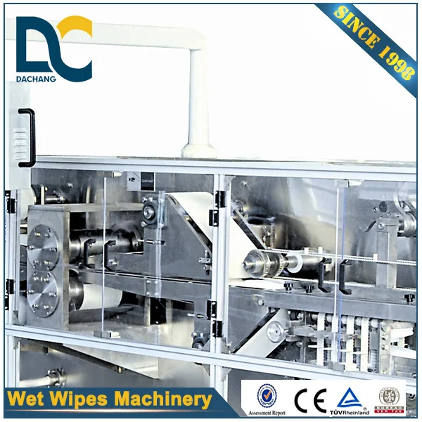 Automatic baby wipes making machine (30-120pcs/pack) wet wipes manufacturing machine