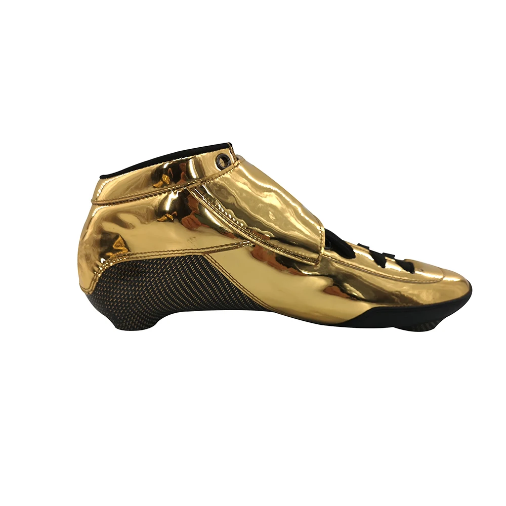 
2019 High quality Luxurious Full carbon fiber inline speed skate shoes upper boot 