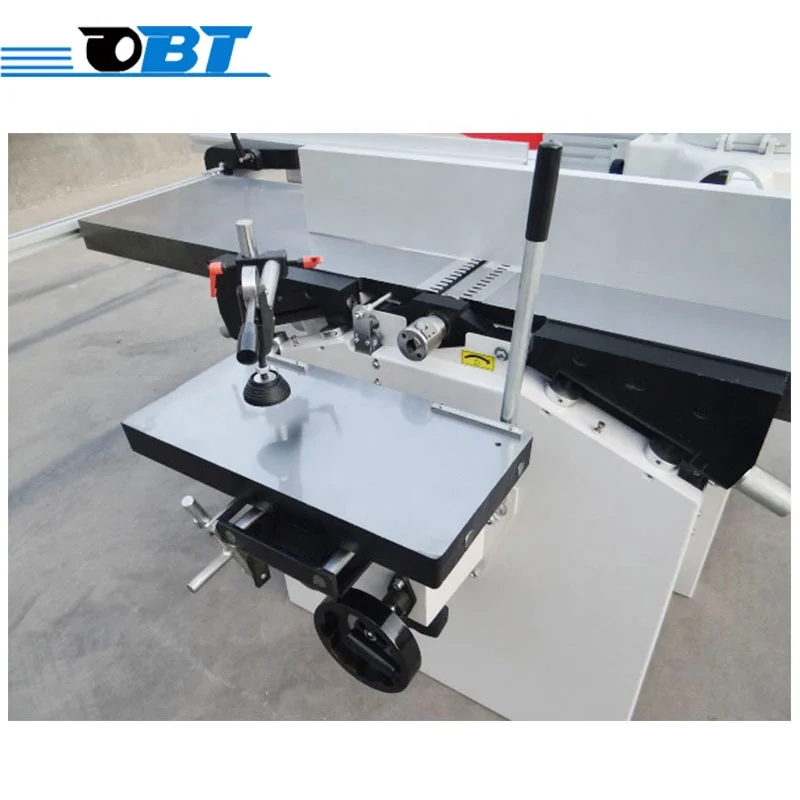 High quality woodworking combines machine with circular saw, planer and thicknesser