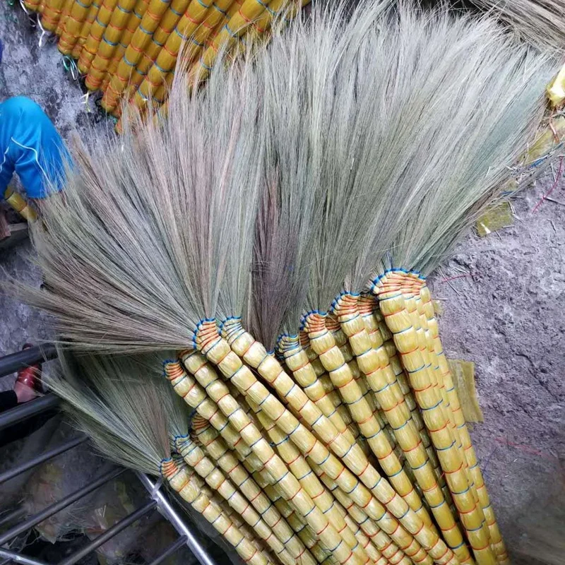 China supplier handle coated pvc Coconut Broom Stick Made in China