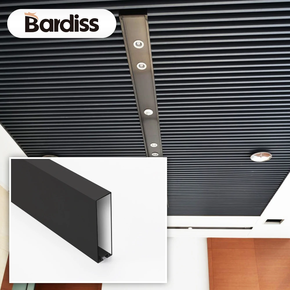 Square pipe ceilings aluminum hanging suspended ceiling for gym