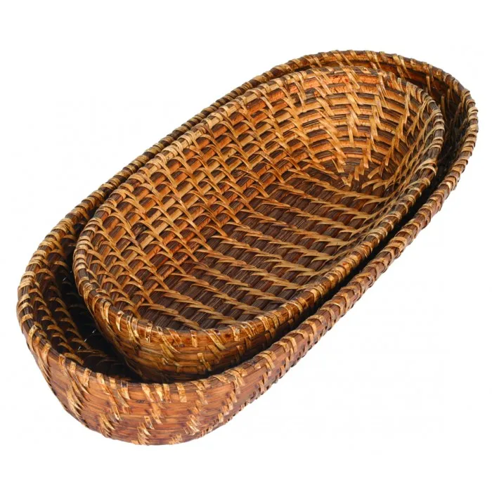 Rattan Bamboo Bread Basket