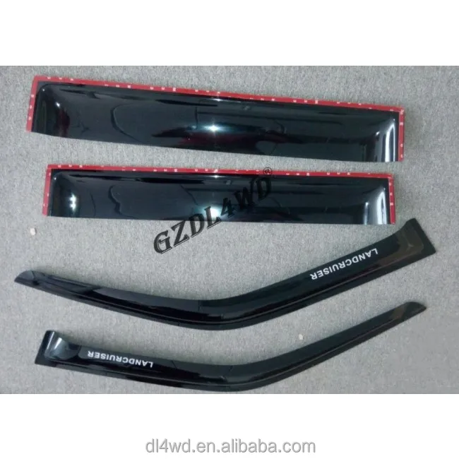 Car Parts 80 Series Window Sun Visor Wind Deflector For LC80 FJ80 1992-1997