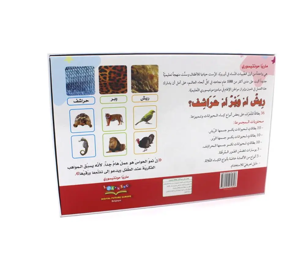 
Customized 2019 New Montessori Cards Set 