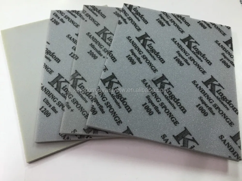 
High quality EVA sanding sponge for wood and plastic polishing, sponge sanding pad 