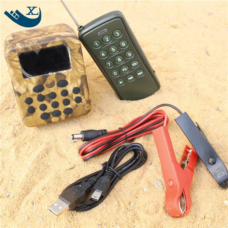 Waterproof Anti-dust Arabic 50w Hunting Decoy Bird Caller Sounds Mp3 Hunting Bird Mp3 Player With Remote Control Time On/Off