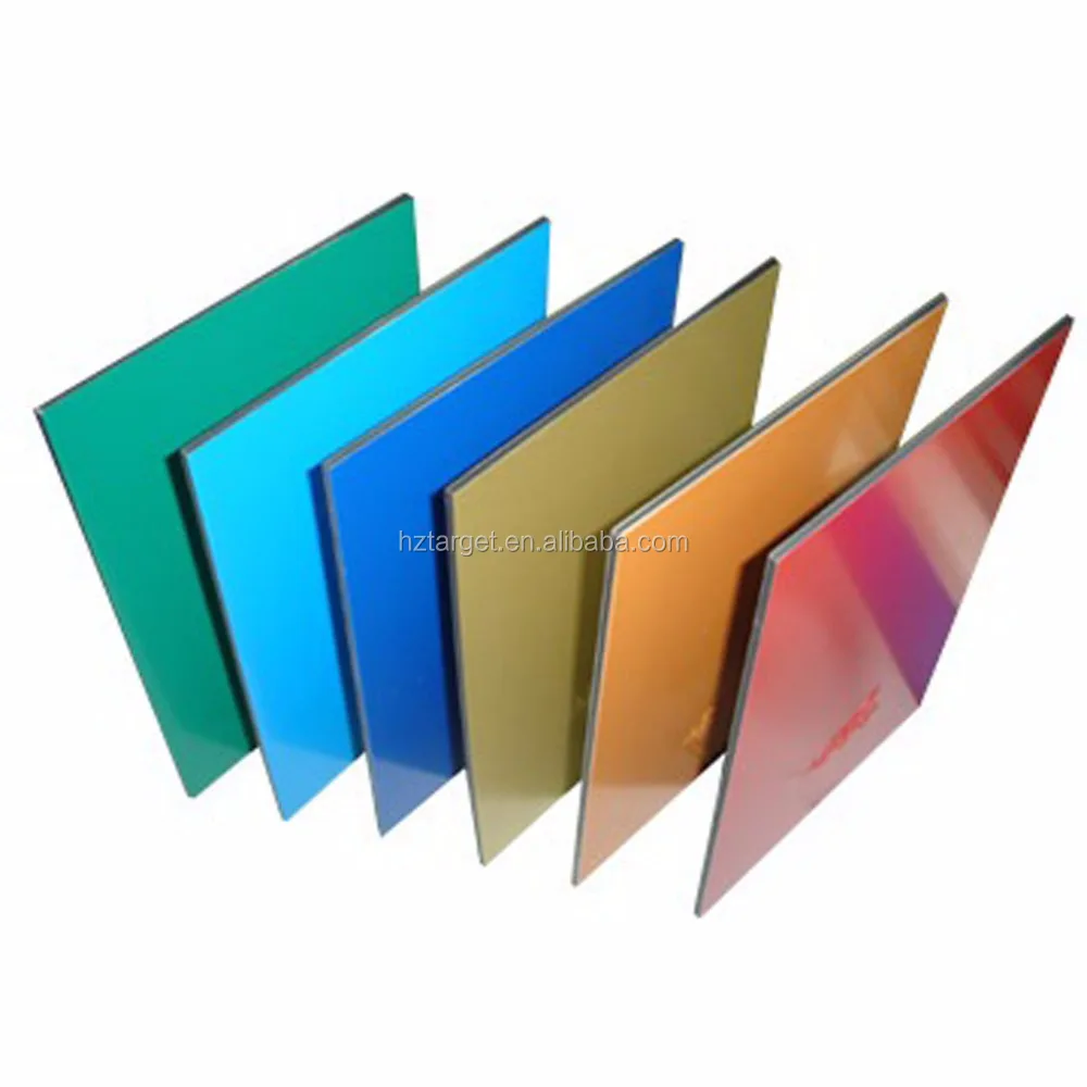 Metallic Color Laminate Aluminum Composite Panel Wall Panel Decorative Panels