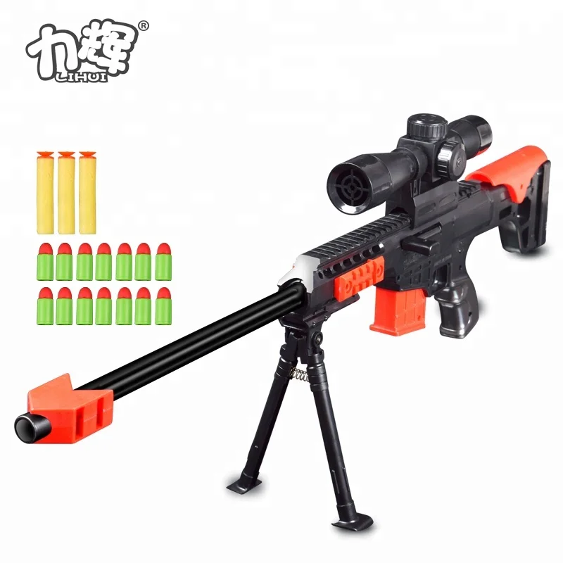Double USE Electric Absorbent Crystal Bomb Crystal Water Bullet Gun Toy