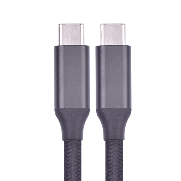 10gbps Gen2 Gen 2 Pd Charger Data Fast Dash 20v 5a 100w Type-c Charging Charge Braided 3.0 Type High Quality To Usb 3.1 C Cable