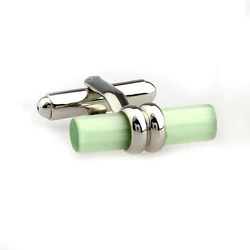 Модные запонки с кошачьими глазами, камнями, высококачественные мужские Ювелирные Запонки