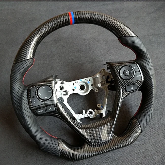 For Toyota Corolla Levin Carbon Fiber Steering Wheel Customized