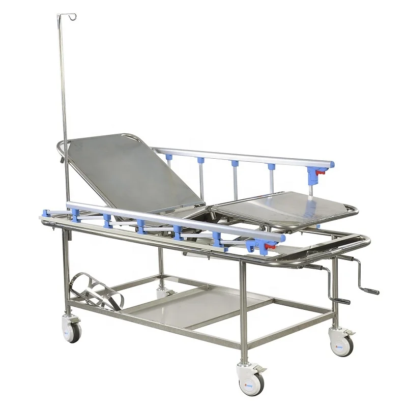 
High Quality stainless steel Emergency Hospital Ambulance Stretcher for Sales 