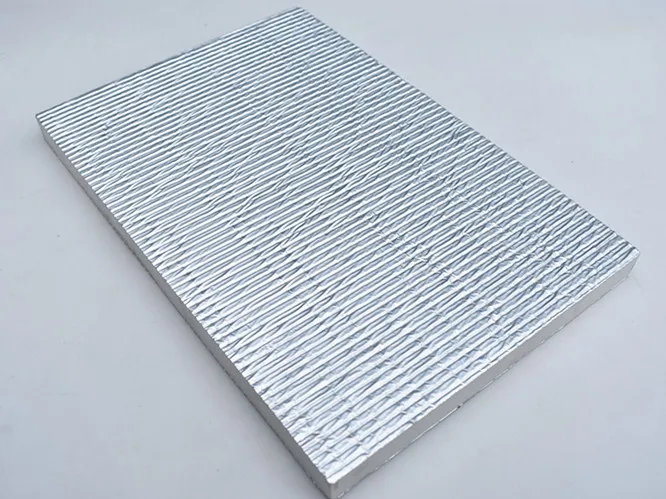 thermal insulation PE foam rubber with aluminum foil