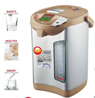 LCD temperature setting electric thermo pot