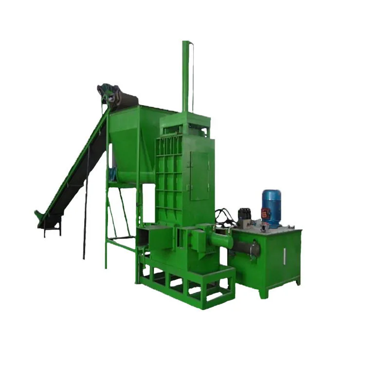 High Quality Practical Machine Hay wood shaving press Machine/ Full-Automatic Horizontal wood shaving baler