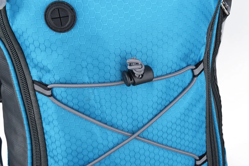 ECEEN Solar Powered Bicycle Backpack with 7W High Quality Sunpower Solar Panel Charger with Water Backpack